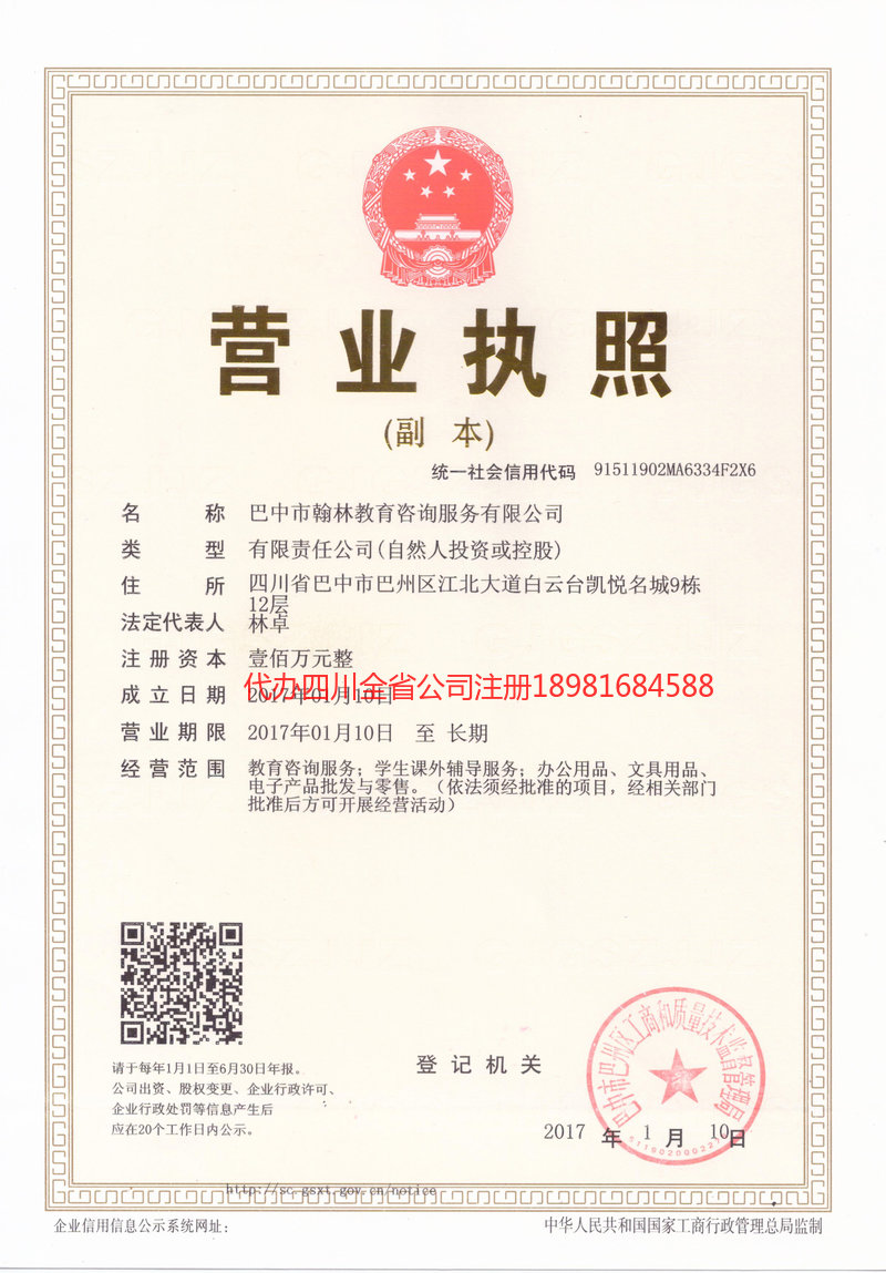 东莞东莞翰林教育咨询服务有限公司